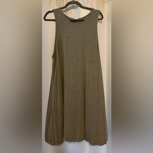 Old Navy Gray Scoop Neck Tank Top